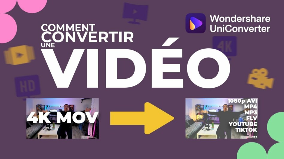 COMMENT CONVERTIR UNE VIDÉO FACILEMENT (Wondershare Uniconverter)