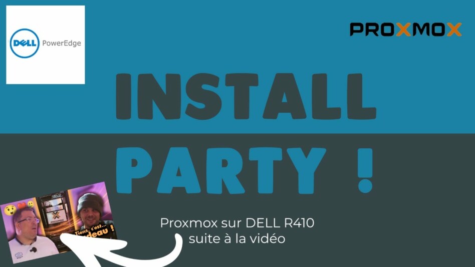 INSTALL PARTY | On installe mon premier serveur (Dell Poweredge R410)