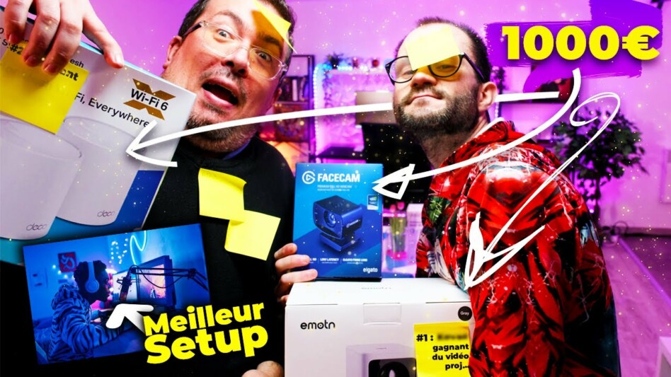 Le concours setup gamer (1000€ de 🎁!)