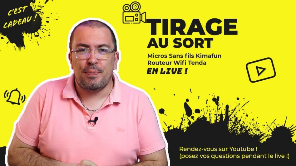 Tirage au sort – Tenda + micros Kimafun